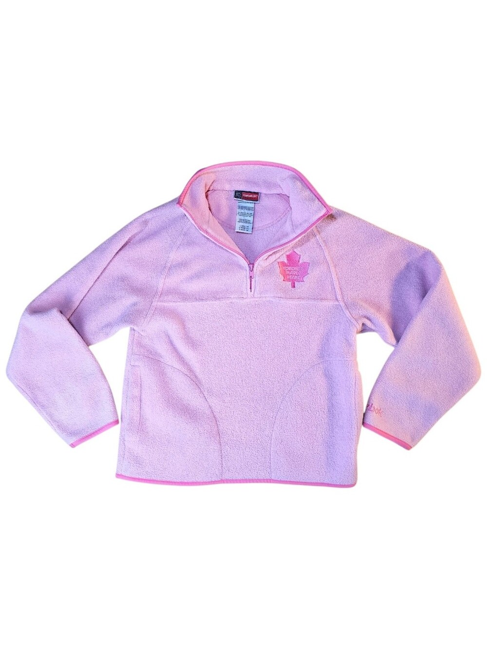 **💗 Reebok Toronto Maple Leafs Fleece Pullover | Quarter Zip | Women's Small**